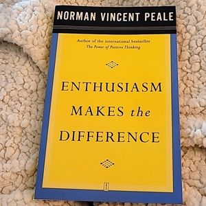 5/$25 New Enthusiasm makes the difference Paperback book By Norman Vincent Peale